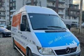 ქირავდება დღიურად ლიფტიანი მანქანა სპრინტერი მძღოლის გარეშე