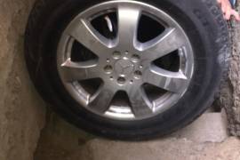 Autoparts, Wheels & Tires, Aluminium Disks and Tires, MERCEDES-BENZ 