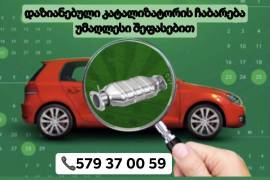 Autoparts, Check system, Catalyst