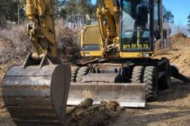 ქირავდება ბორბლებიანი ექსკავატორი, კოდალა კოვშით