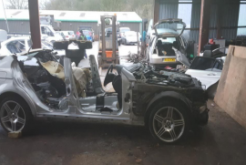 ავტონაწილები, დაშლილი ავტომობილები, MERCEDES-BENZ 