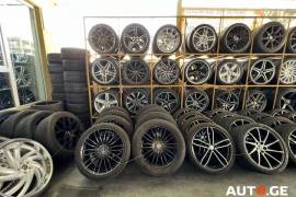 Autoparts, Wheels & Tires, Aluminium Disks and Tires, MAZDA 
