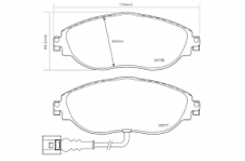 Автозапчасти, Система торможения, Колодки