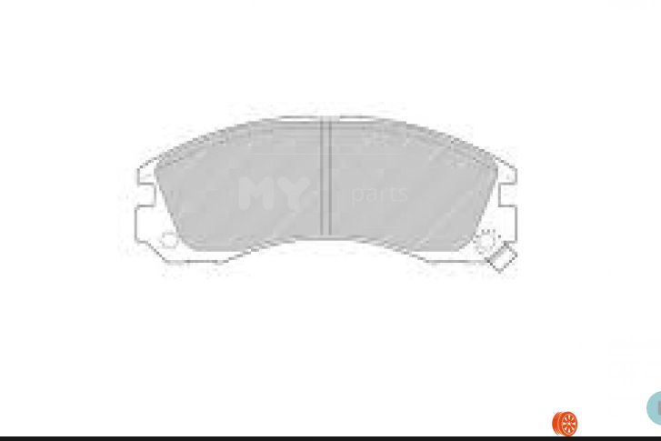 НовыеАвтозапчасти, Система торможения, Колодкиსამუხრუჭე ხუნდები 888
