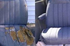 მანქანის ინტერიერის სრული აღდგენა