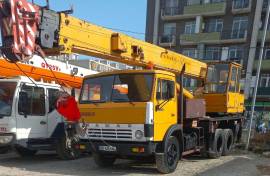 22 მეტრიანი ამწე კრანის გაქირავება