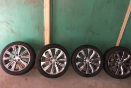 Autoparts, Wheels & Tires, Aluminium Disks and Tires, HYUNDAI 